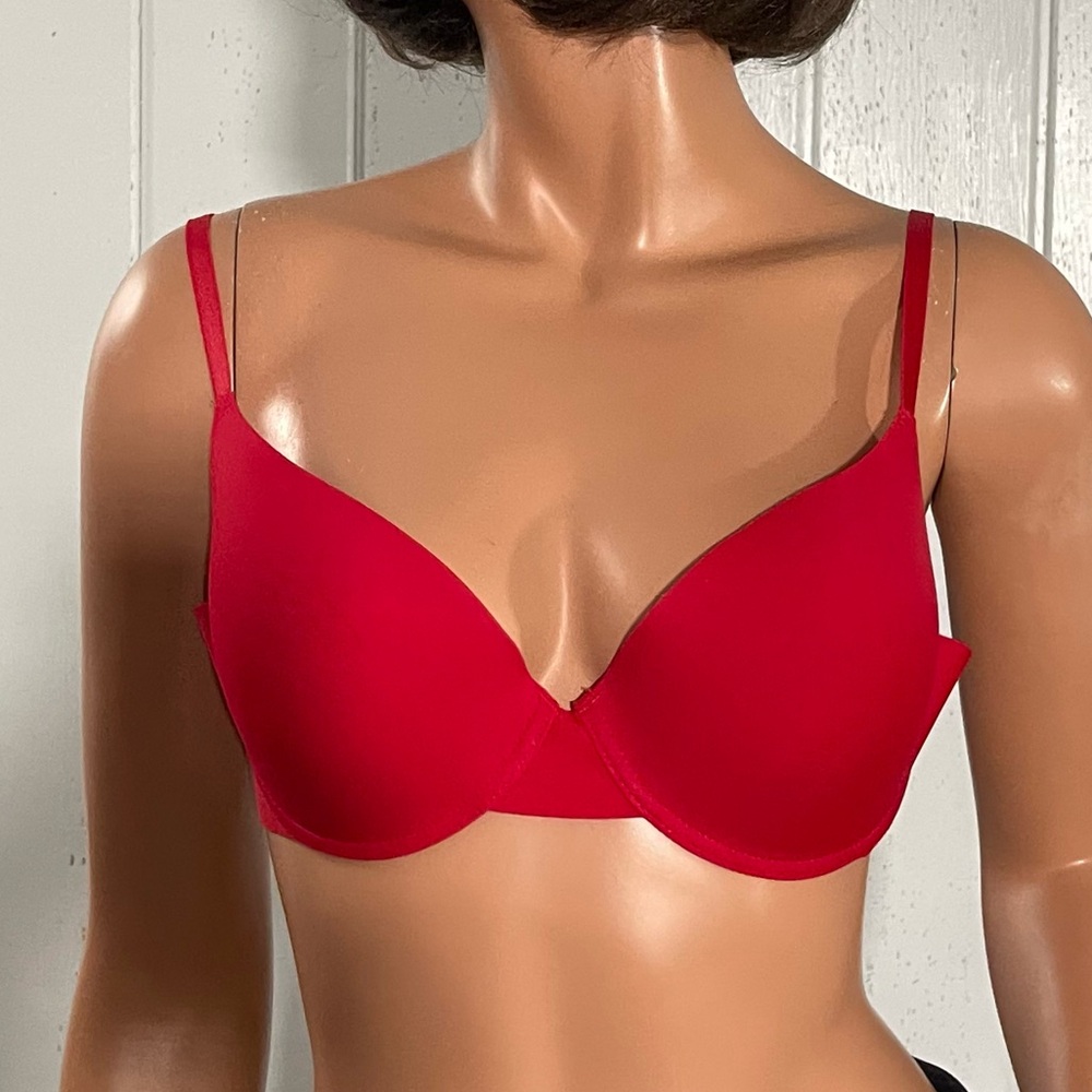 Spyder Women'sVibrant Red  Bra Push up  Sz 38C